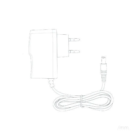 Adaptador AC / DC de fuente de alimentacion para tira de luz LED - 12V/36W